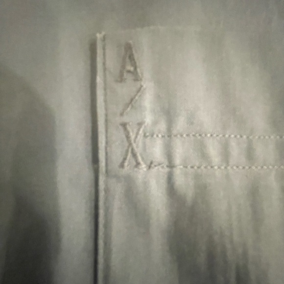 Mens cobalt Armani button up. - Picture 3 of 3